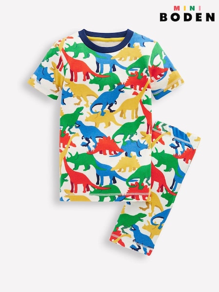 Boden Green Snug Short John Pyjamas (W89525) | £22 - £25