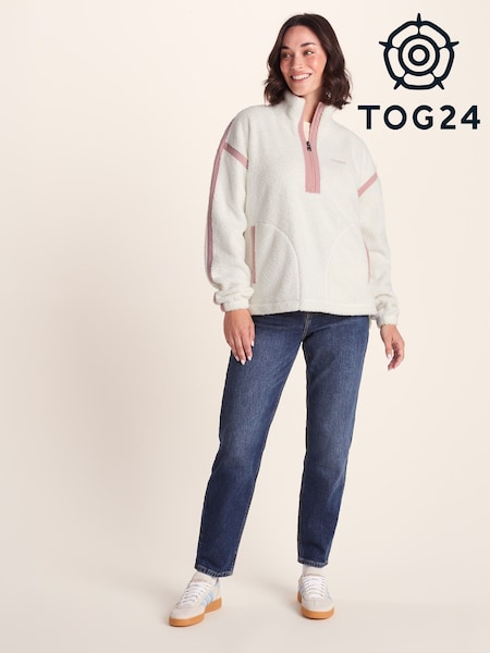 Tog 24 Cream Womens Priya Sherpa Fleece (W90311) | £50