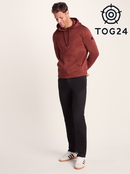 Tog 24 Clay Mens Mosby Knitlook Fleece Hoodie (W90312) | £40