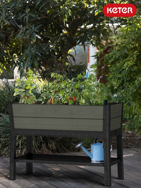 Keter Ashwood Darwin Raised Garden Planter (W90541) | £99