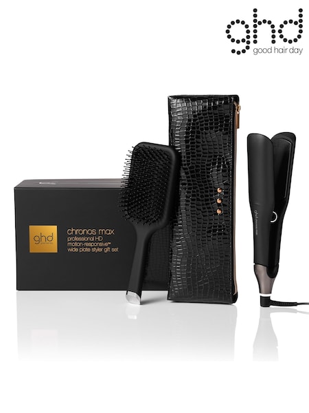ghd Chronos Max Gift Set With Paddle Brush And Styler Bag (W90566) | £309