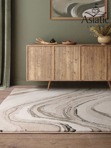 Asiatic Rugs Green Mirage Quartz Rug (W90579) | £89 - £419