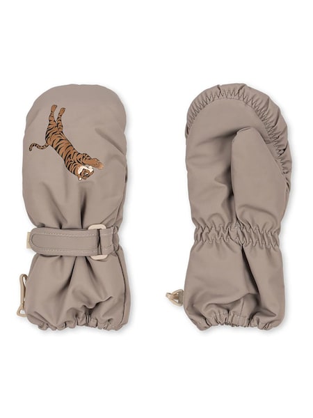 Konges Sløjd Brown Nohr Snow Mittens Solid (W90636) | £33