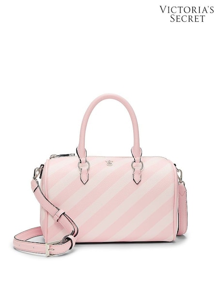 Victoria's Secret Heritage Stripe Pink Mini Crossbody Bag (W90822) | £56