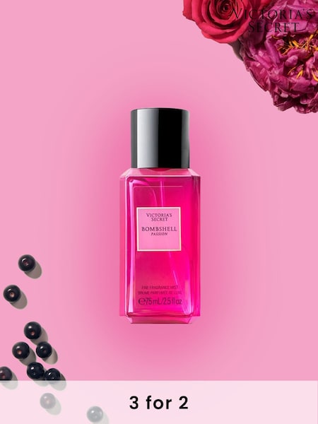 Victoria's Secret Bombshell Passion Body Mist 75ml (W90949) | £18