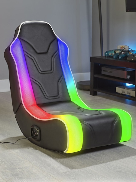 X Rocker Black Chimera RGB 20 Stereo Audio Gaming Chair With Vib Light (W91405) | £115