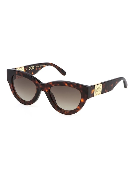 Mulberry Brown Luna Sunglasses (W91757) | £250