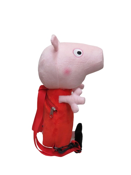 Peers Hardy Red Peppa Pig 3D Plush Backpack (W91894) | £25