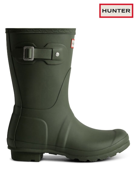 Hunter Green Original Short Boots (W91998) | £110