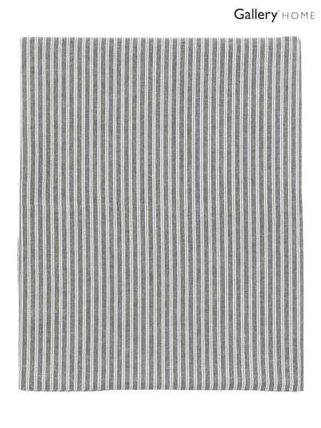Gallery Home Green Woodland Festive Stripe Table 180cm (W92090) | £24