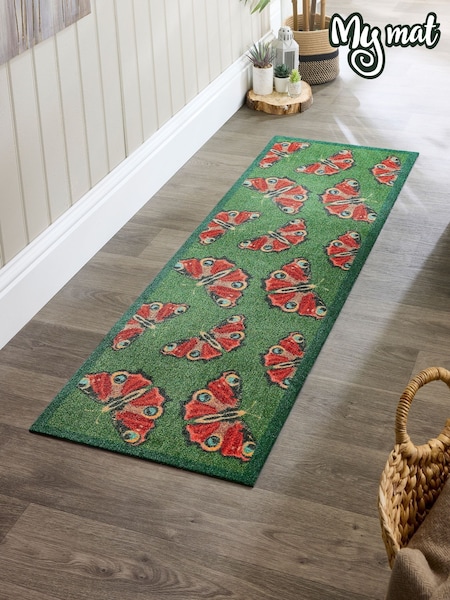 My Mat Green Butterfly Runner (W92115) | £37