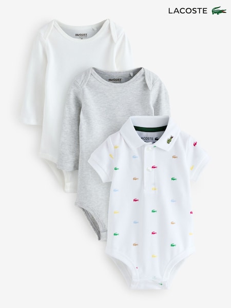 Lacoste White Piqué Bodysuit (W92169) | £40