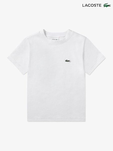 Lacoste White Core Logo T-Shirt (W92179) | £30 - £35