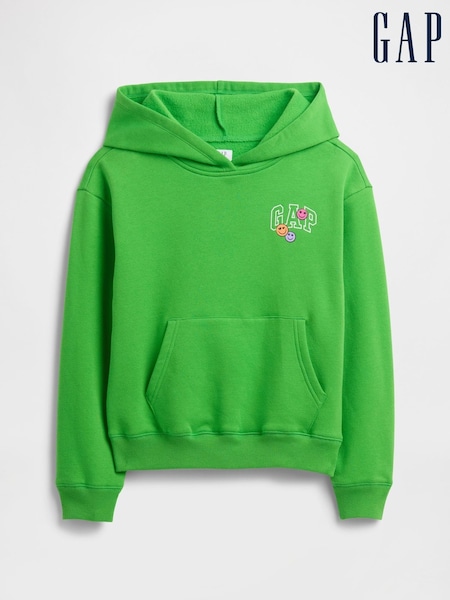 Gap Green Relaxed Logo Hoodie (4-13yrs) (4-13yrs) (W92206) | £20
