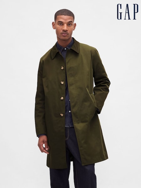 Gap Green Mac Coat (W92208) | £85