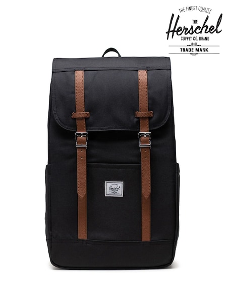 Herschel Supply Co Retreat Black Backpack (W92773) | £100
