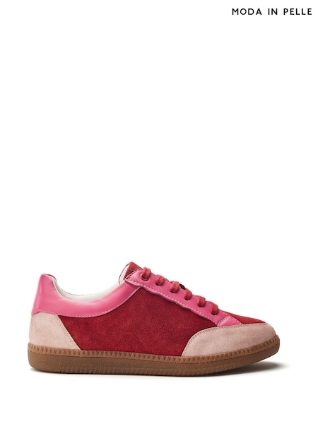 Moda in Pelle Alnmouth Scalloped Lace-Up Trainers (W93051) | £99