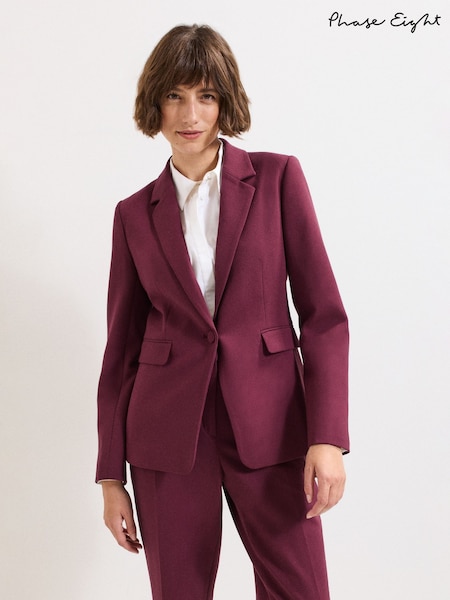 Phase Eight Red Fara Suit Jacket (W93108) | £139