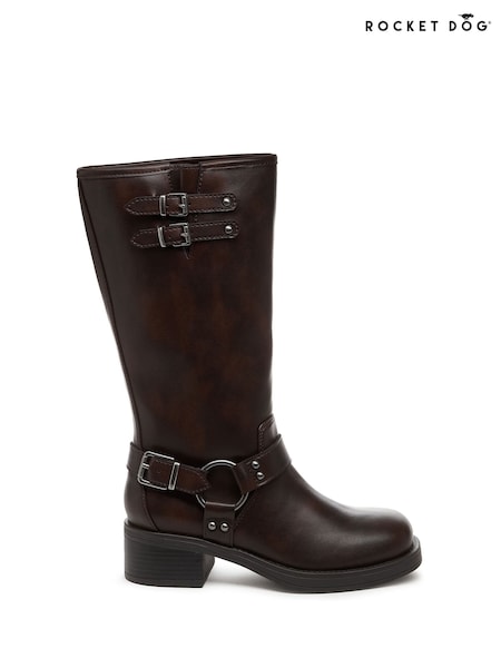 Rocket Dog Nash Tobias Pu Brown Boots (W93111) | £96
