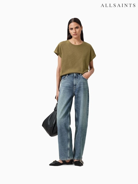 AllSaints Green Anna T-Shirt (W93229) | £45