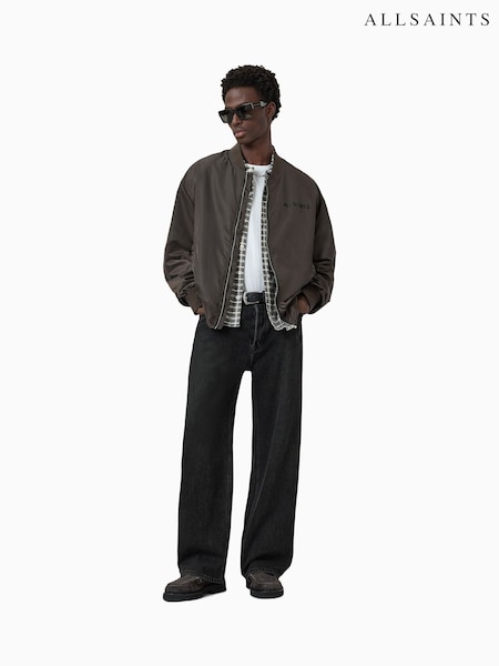 AllSaints Green Future Bomber Jacket (W93319) | £249