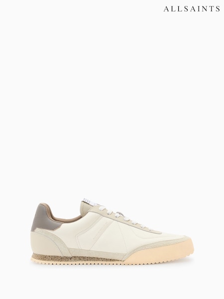 AllSaints White Harri Low Top (W93335) | £149