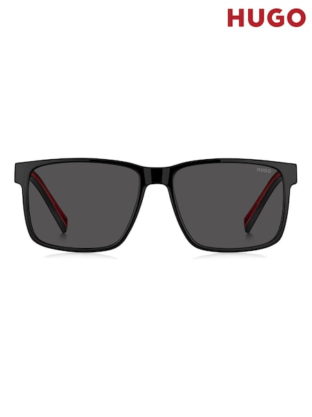 HUGO Black Rectangular Sunglasses (W93903) | £125