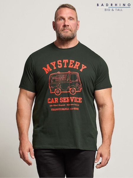 BadRhino Big & Tall Grey Scooby Doo T-Shirt (W94196) | £24