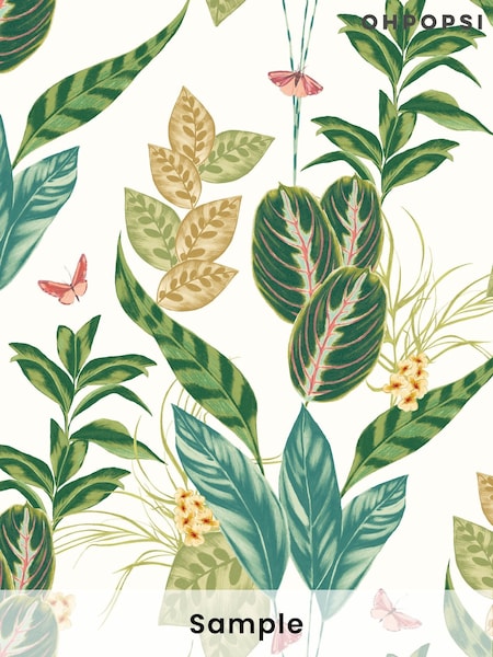 Ohpopsi Green Spirit A4 Wallpaper Sample (W95330) | £1