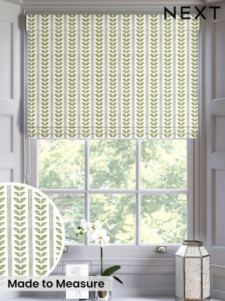 Green Liber Made to Measure Roman Blind (W95701) | £70