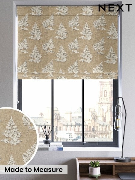 Natural Midori Made to Measure Roman Blind (W95710) | £94