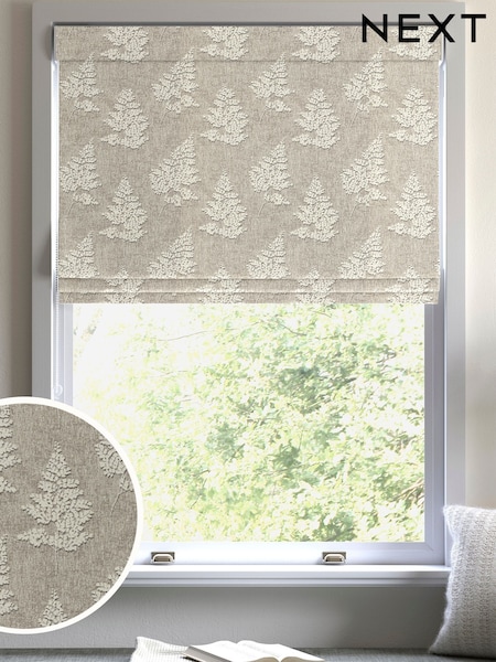 Grey Midori Made to Measure Roman Blind (W95711) | £46