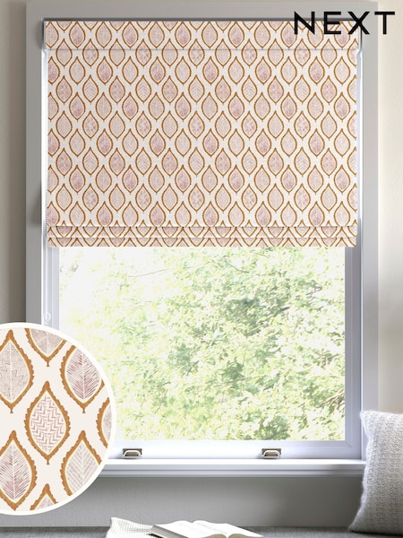 Orange Mesop Made to Measure Roman Blind (W95722) | £70