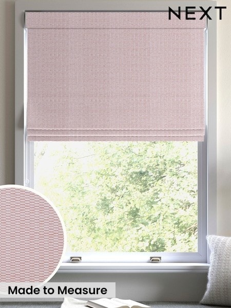 Pink Abaci Made to Measure Roman Blind (W95727) | £89