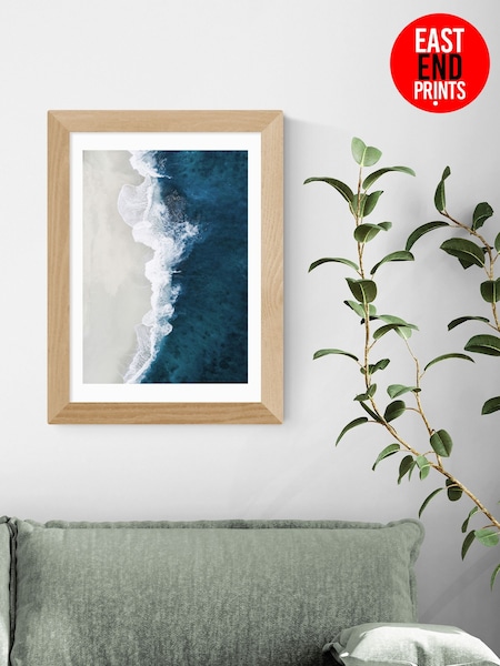 East End Prints Oak Ocean Aerial by Oh Fine Wall Art (W95819) | £50 - £130