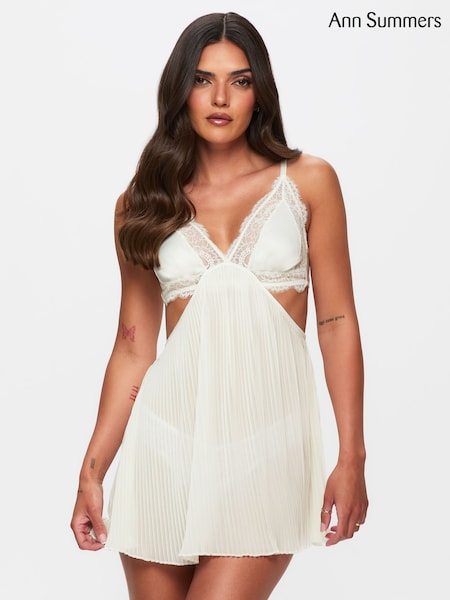 Ann Summers White Ivory Laila Chemise (W95869) | £36