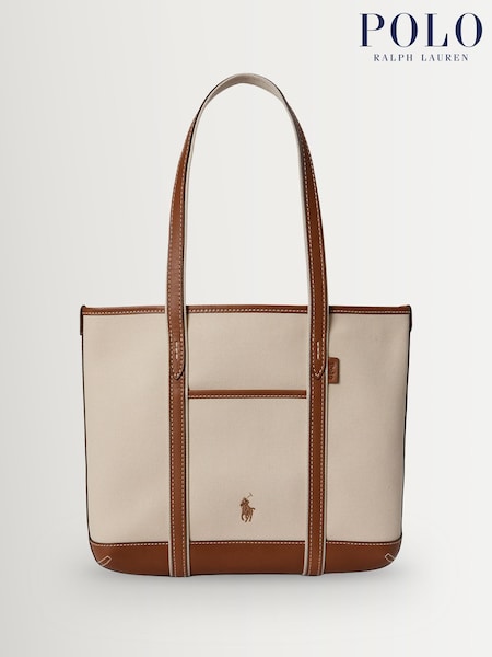 Polo Ralph Lauren Brown Polo Shoppers & Totes  Small Bag (W95985) | £215
