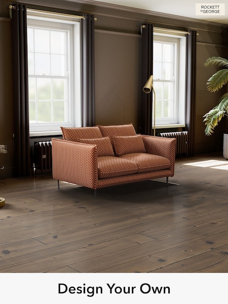 Cut Checkerboard/Rust Orange The Lola By Rockett St George (W96255) | £1,099