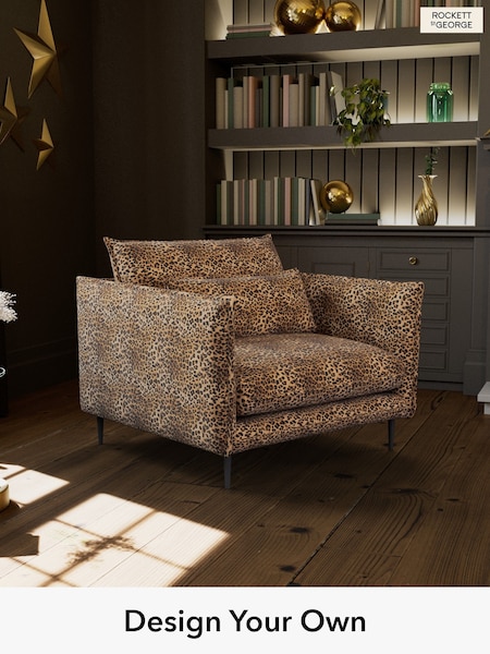 Leopard Love Velvet/Natural The Lola By Rockett St George (W96257) | £925