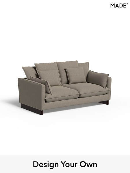 Soft Chenille Easy Clean/Pebble Grey Whitby By Made (W96293) | £1,475
