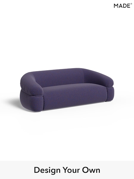 Soft Touch Boucle/Cobalt Blue Soma By Made (W96295) | £1,399