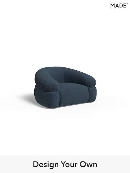 Tonal Boucle/Marl Navy Blue Soma By Made (W96305) | £1,099