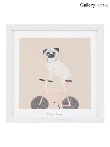 Gallery Home Multicoloured Canine Might Framed Art (W96351) | £18