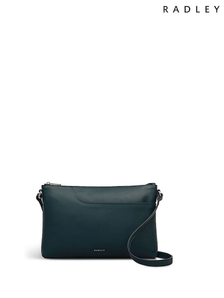 Radley Medium Green Pockets Zip-Top Ew Cross-Body Bag (W96497) | £159