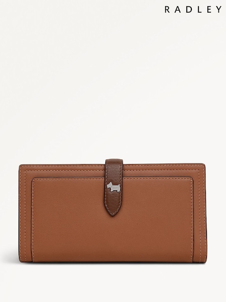 Radley Large Willis Street Colourblock Bifold Matinee Brown Purse (W96527) | £89