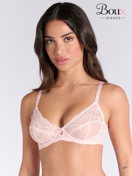 Gracie Sheer Lace Balconette Bra (W96541) | £36