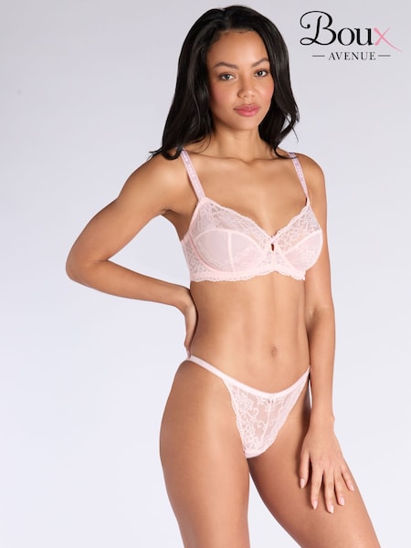 Boux Avenue Gracie Sheer Lace Tanga Briefs (W96542) | £16