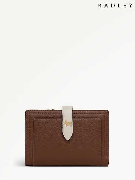 Radley Medium Willis Street Colourblock Bifold Brown Purse (W96649) | £69