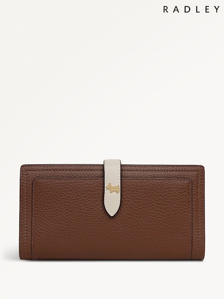 Radley Large Willis Street Colourblock Bifold Matinee Brown Purse (W96650) | £89