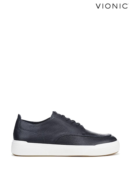 Vionic Wide Fit Blue Carter  Arch Support Lace-Up Trainers (W96885) | £160